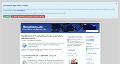 Desktop Screenshot of manuales-e.com