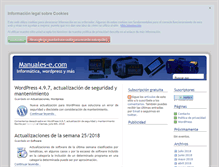Tablet Screenshot of manuales-e.com